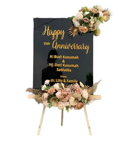 Papan Bunga Akrilik Pulau Laut Kepulauan