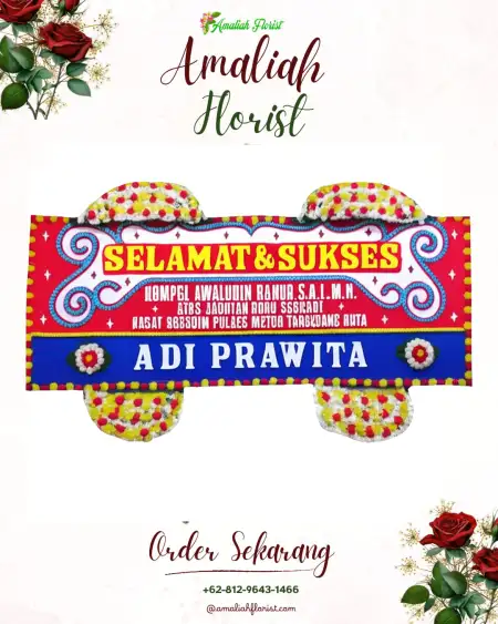 Papan Bunga Ucapan Selamat Pulau Laut Kepulauan